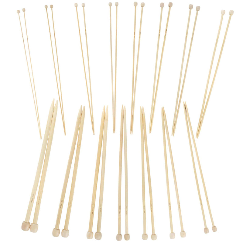 Single Point Bamboo Knitting Needle Sets