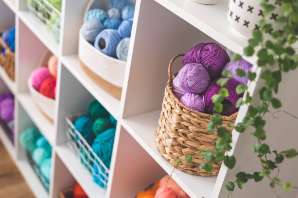 How to Organize Your Yarn Stash Effectively