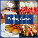 bamboo food dessert kebab skewer grill for many occasions