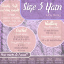 size 5 char information 