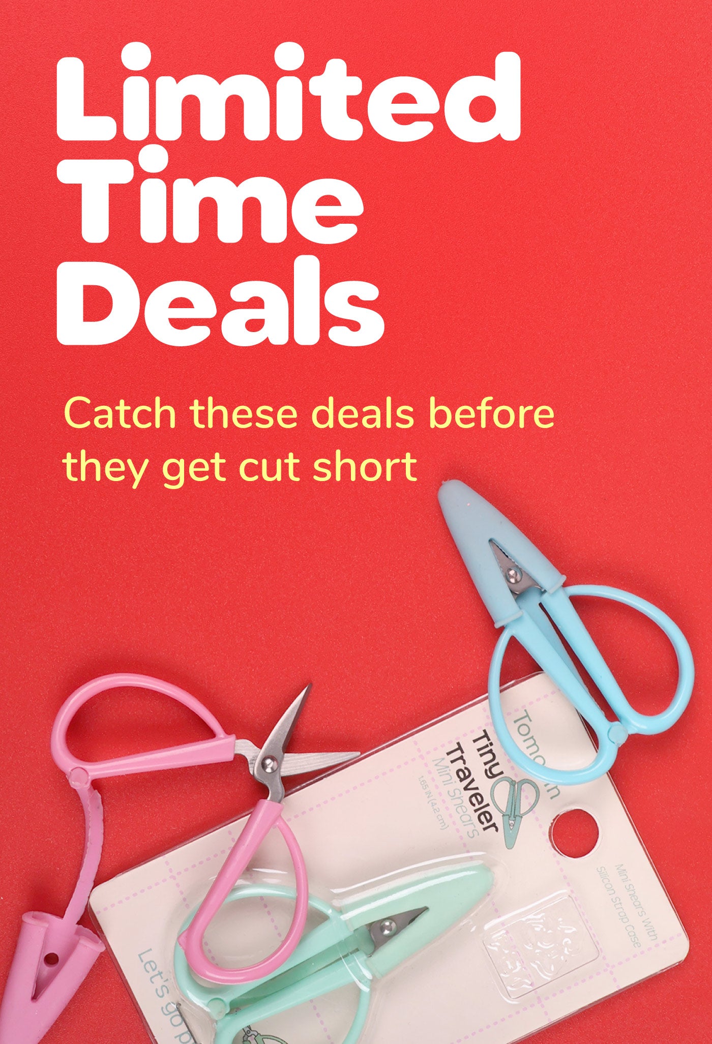 small travel scissors banner mobile