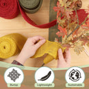 3'' Jute Burlap Ribbon Rolls