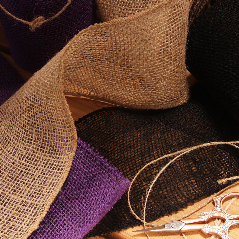 Jute ribbon to make art with at school or for events