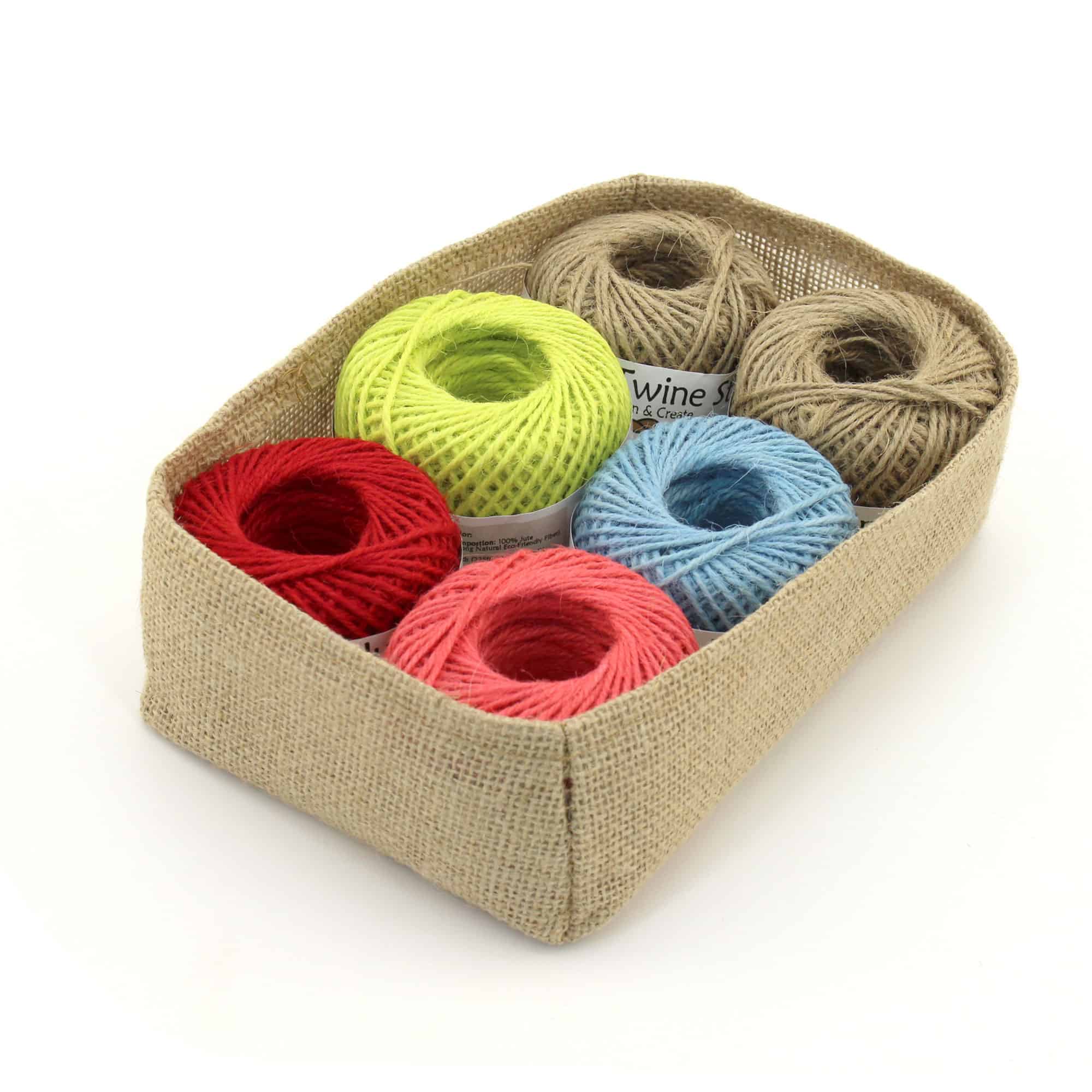 jute twine roll color pack 