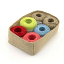 jute twine roll color pack 