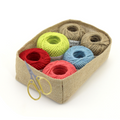 jute twine roll color pack with scissor