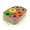 Crafty Jute Twine and One Scissors - 6 Ball Variety Packs