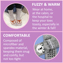 Fuzzy Animal Non-Slip Fuzzy Crew Socks