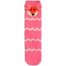 Animal Non-Slip Fuzzy Crew  Socks