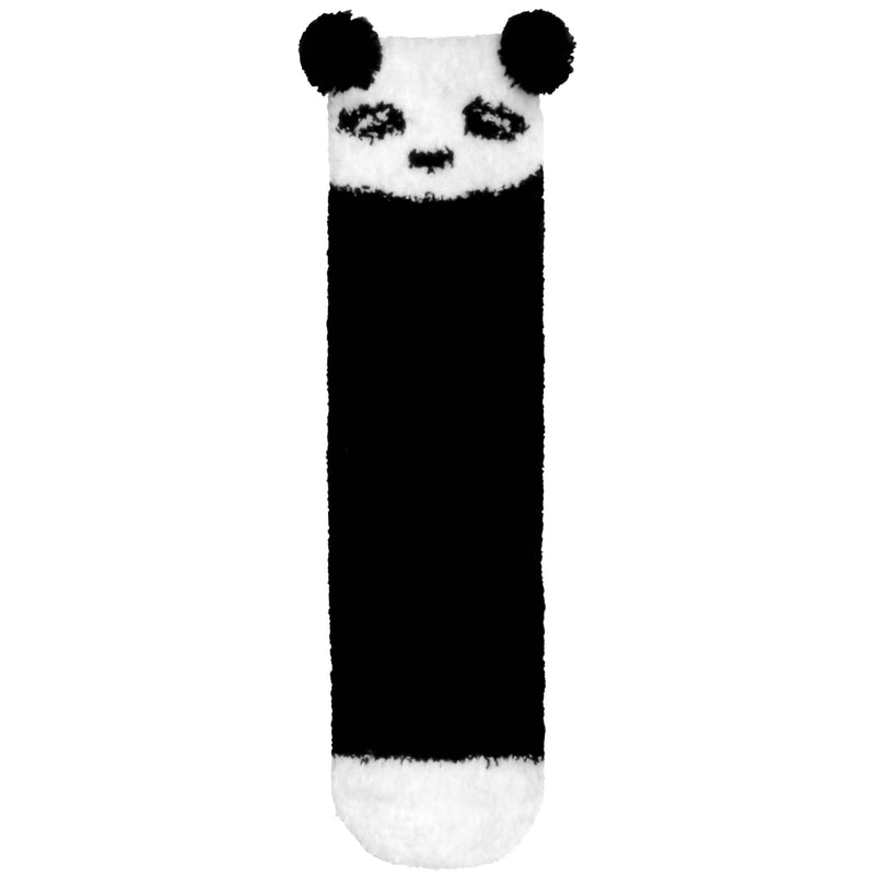 Animal Non-Slip Fuzzy Crew  Socks