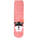 Animal Non-Slip Fuzzy Crew  Socks