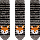Fuzzy Animal Non-Slip Fuzzy Crew Socks