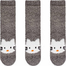 Fuzzy Animal Non-Slip Fuzzy Crew Socks