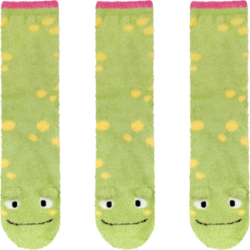 Fuzzy Animal Non-Slip Fuzzy Crew Socks