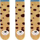 Fuzzy Animal Non-Slip Fuzzy Crew Socks