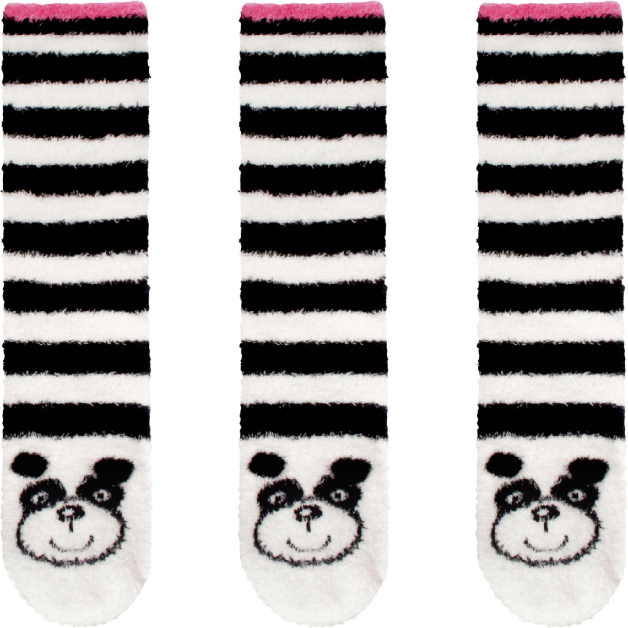Fuzzy Animal Non-Slip Fuzzy Crew Socks