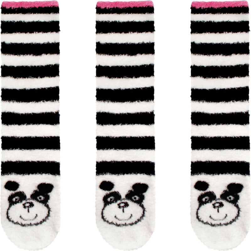 Fuzzy Animal Non-Slip Fuzzy Crew Socks