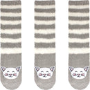 Fuzzy Animal Non-Slip Fuzzy Crew Socks