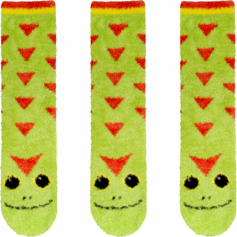Fuzzy Animal Non-Slip Fuzzy Crew Socks