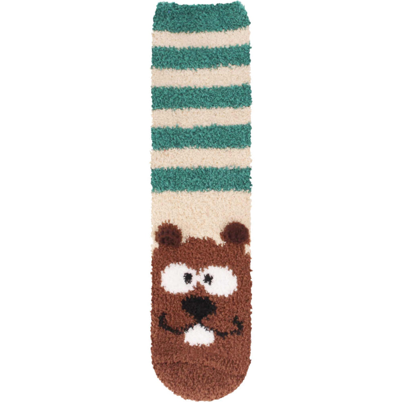 Women's Super Soft Cute Fuzzy Cozy Warm Animal Cabin Crew Socks