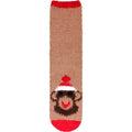 Women's Super Soft Cute Fuzzy Cozy Warm Animal Cabin Crew Socks
