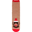 Women's Super Soft Cute Fuzzy Cozy Warm Animal Cabin Crew Socks