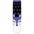 Women's Super Soft Cute Fuzzy Cozy Warm Animal Cabin Crew Socks