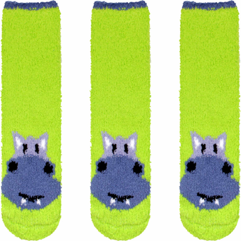 Women's Super Soft Cute Fuzzy Cozy Warm Animal Cabin Crew Socks