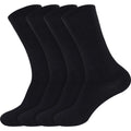 Women's Bamboo Thin with Thick Sole Socks: 4 Pairs
