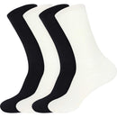 Women's Bamboo Thin with Thick Sole Socks: 4 Pairs