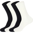 Women's Bamboo Mid-Calf Socks: 4 Pairs
