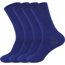 Men's Bamboo Mid-Calf Socks: 4 Pairs