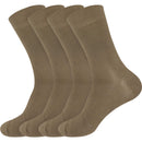 Men's Bamboo Mid-Calf Socks: 4 Pairs