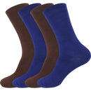 Men's Bamboo Mid-Calf Socks: 4 Pairs