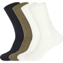 Men's Bamboo Mid-Calf Socks: 4 Pairs
