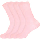 Women's Bamboo Mid-Calf Socks: 4 Pairs