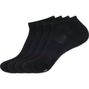 Women's Bamboo Athletic Ankle Socks: 4 Pairs