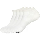Unisex Bamboo Sports Ankle Socks: 4 Pairs