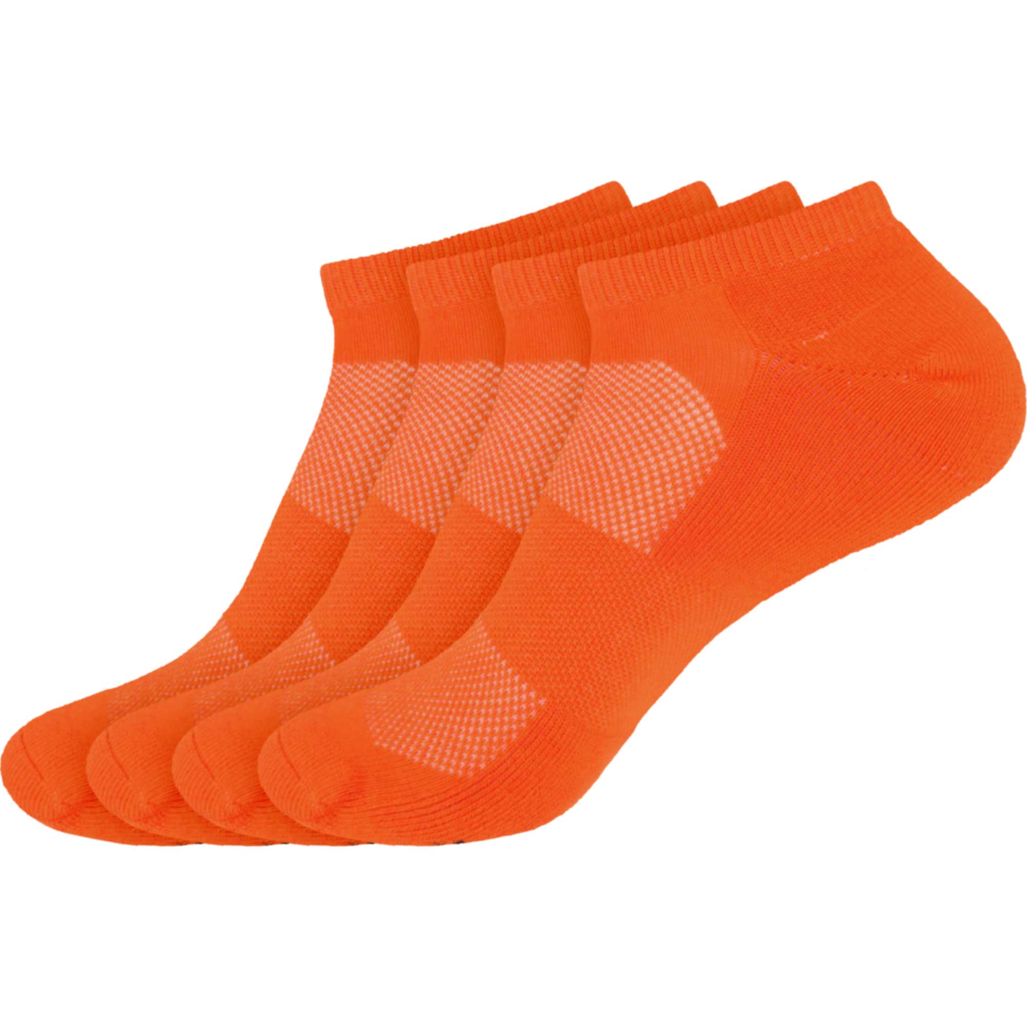 Men's Bamboo Athletic Ankle Socks: 4 Pairs