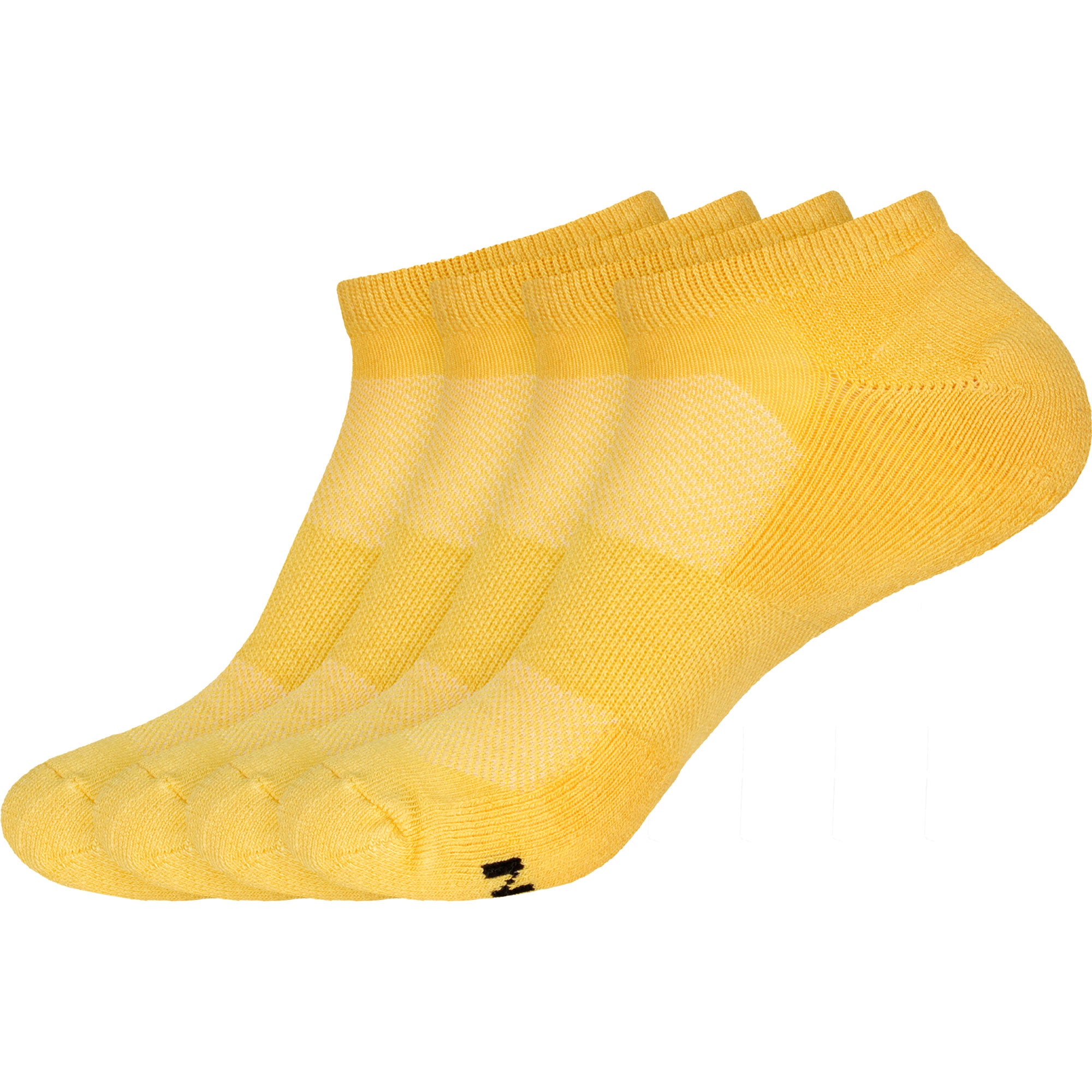 Men's Bamboo Athletic Ankle Socks: 4 Pairs