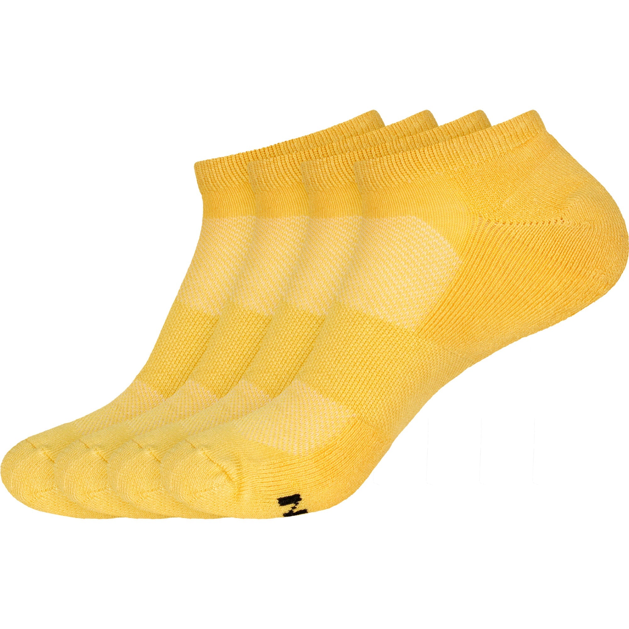 Unisex Bamboo Sports Ankle Socks: 4 Pairs