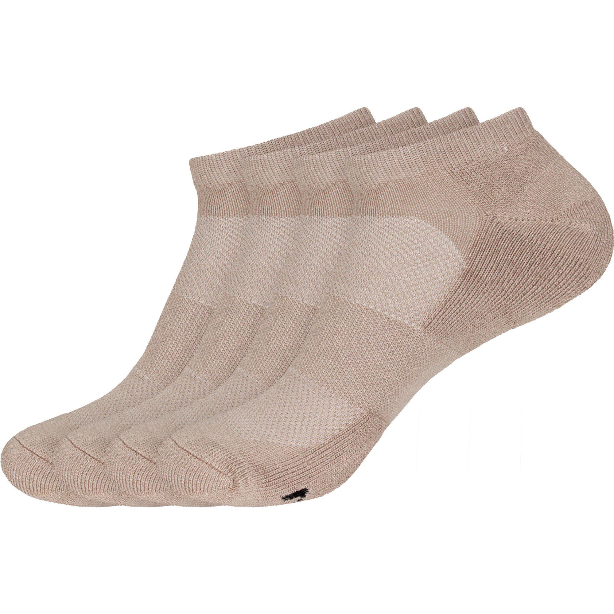 Men's Bamboo Athletic Ankle Socks: 4 Pairs