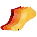 Unisex Bamboo Sports Ankle Socks: 4 Pairs