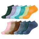 Unisex Bamboo Sports Ankle Socks: 4 Pairs