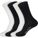 Men's Bamboo Mid-Calf Socks: 4 Pairs