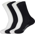 Men's Bamboo Thin with Thick Sole Socks: 4 Pairs