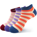3 pairs of assortment c bamboo striped socks