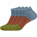Men's Bamboo 3 Stripe Casual Ankle Socks