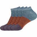 Women's Bamboo 3 Stripe Casual Ankle Socks