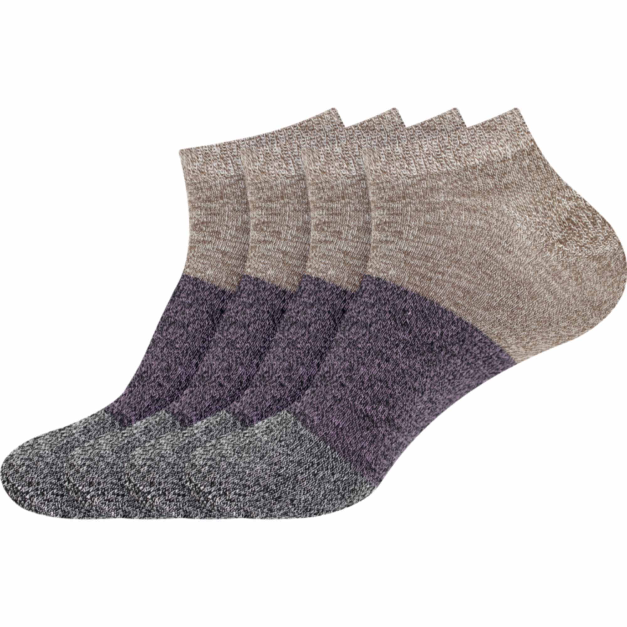 Men's Bamboo 3 Stripe Casual Ankle Socks